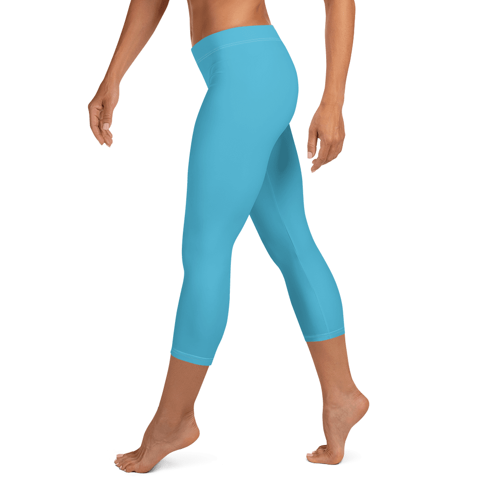 Capri Leggings Summer Blue frazer living