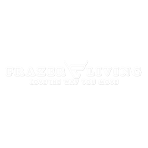 Frazer Living logo, love the way you move.