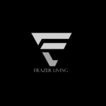 Frazer Living logo with a stylized F.