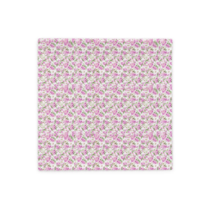 Cottage Chic | Pillow Case Zip Cover | Blush Pink Petals on White | 18 x 18", 12 x 20", 22 x 22" | Premium Luxe