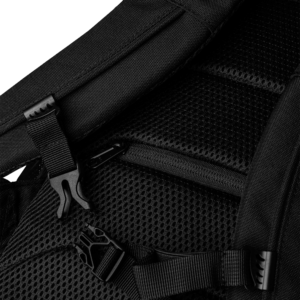 Coastal Bloom | Utility backpack | Bahama blue, mint green, back on white | Capacity 4 .4 gallons | Premium Luxe