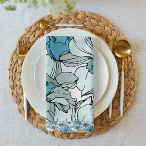 Coastal Bloom | Cloth Napkin Set |