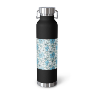Coastal Bloom | Copper Vacuum Insulated Bottle | 22 oz. | Premium Luxe