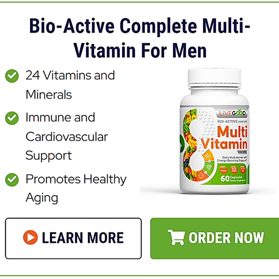 Bio-Active Complete Multi- Vitamin for Men