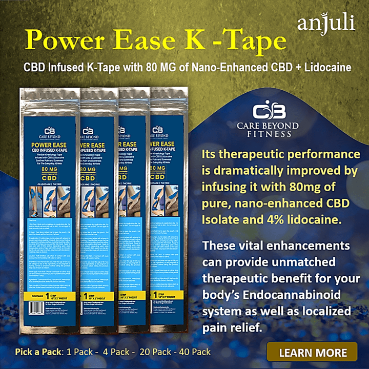 POWER EASE K-TAPE - AD BOX with Learn More Button